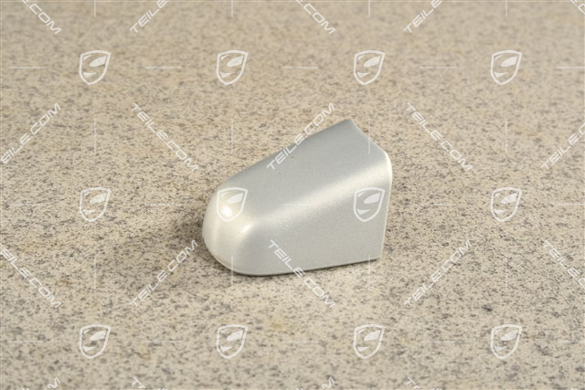 Türgriff, Türschloss, Blinddeckel / Abdeckkappe, Alu satiniert