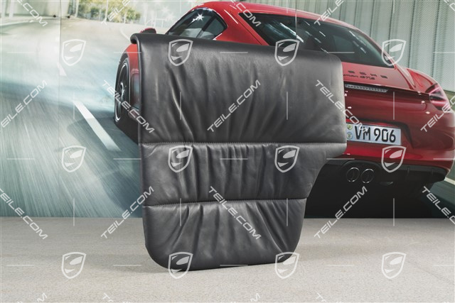 Notsitzkissen, Coupe/Targa, Raffleder, Metropolblau, R