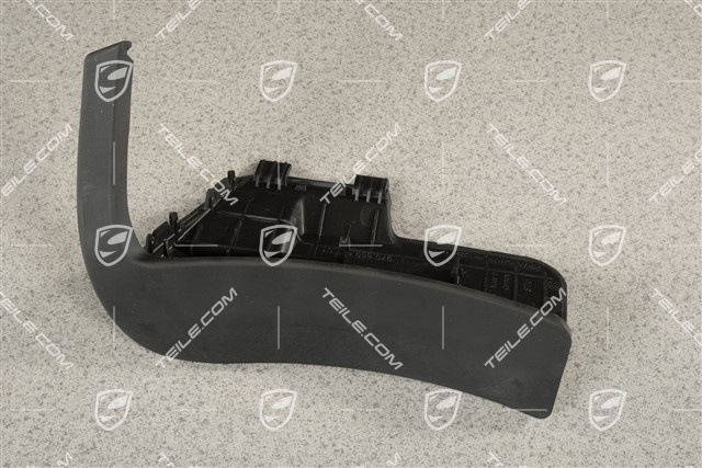 Gummilippe der Schwellerblende, hinten, schwarz, L