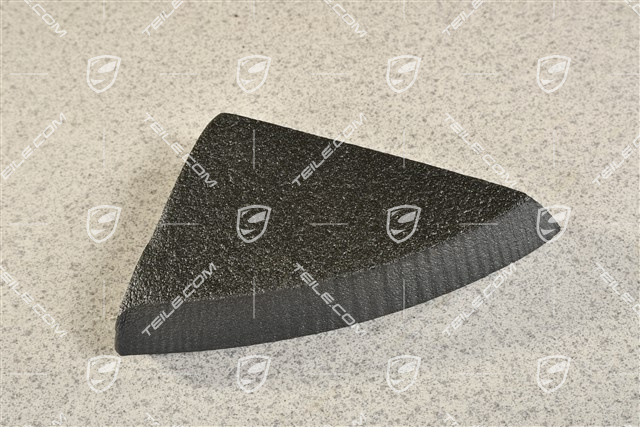 Sealing wedge, front bumper