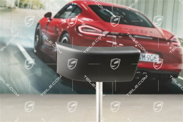 Wheel cover, bumper front, Black, R