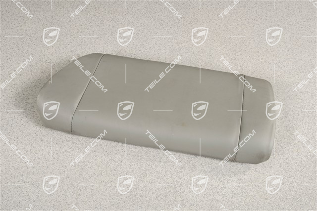 Tylne oparcie odcinka lędźwiowego, Skóra, Space grey, Cabrio, R