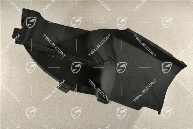 Kofferraumabdeckung / Seitenwandverkleidung, Schwarz, R