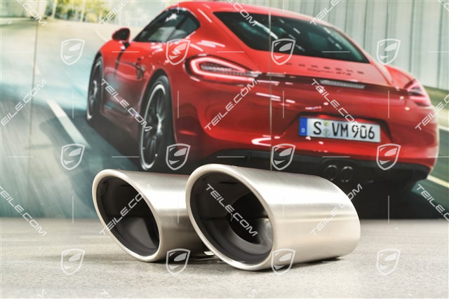 Endrohr, rund, Carrera 2S/4S, R