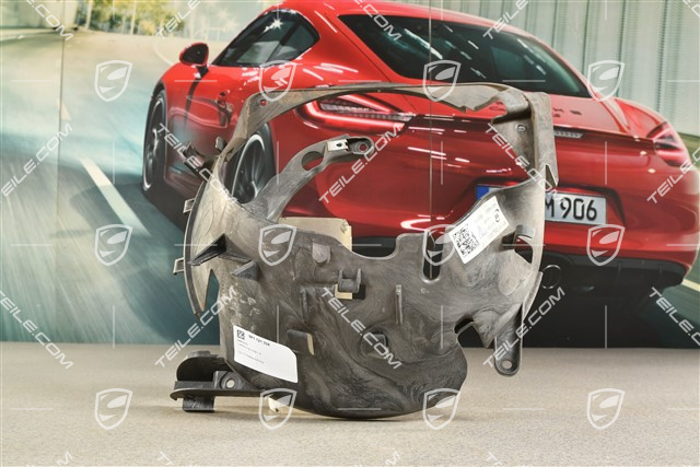 Prowadnica powietrza, tylna, R