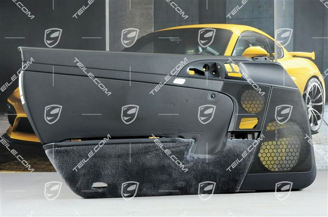 Tapicerka drzwi, Cabrio, ASK sound system, skóra, pamięć foteli, Sea blue, L