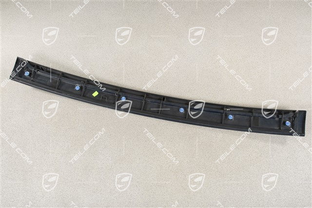 Zierleiste Heckklappe, komplett, Aluminium Paket, Reserverad