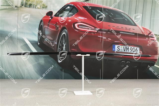 Zierleiste für Heckklappe, Schwarz