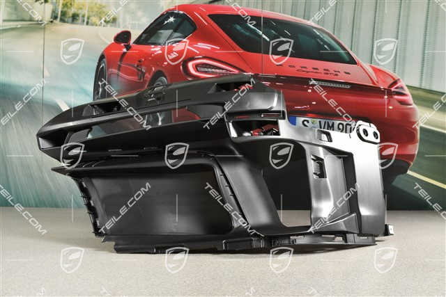 Retaining frame lateral, black, L