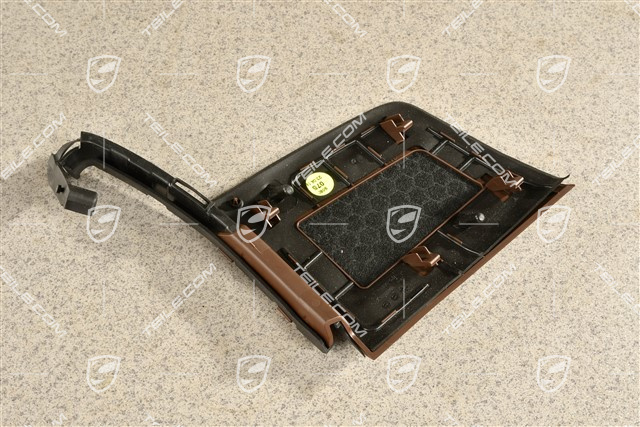 Schalttafelverkleidung, Lautsprecherblende Hochtonlautsprecher, Trüffelbraun, L