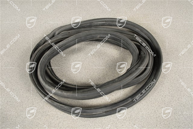Gasket for rear flap