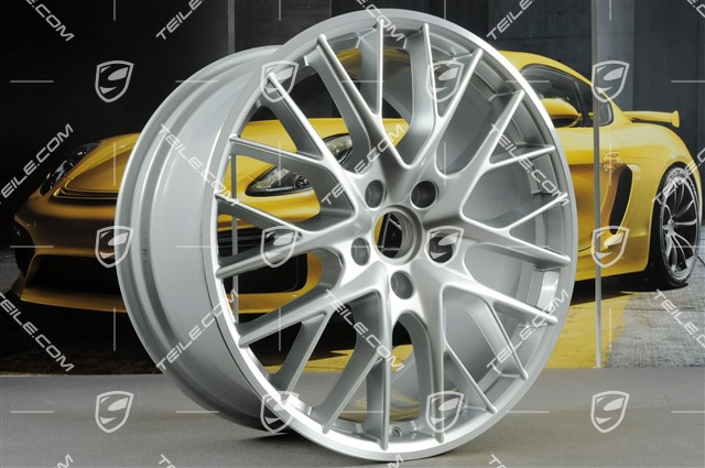 21" Felga Panamera Sport Design, 10,5J x 21 ET71, do kół zimowych, brilliant chrome