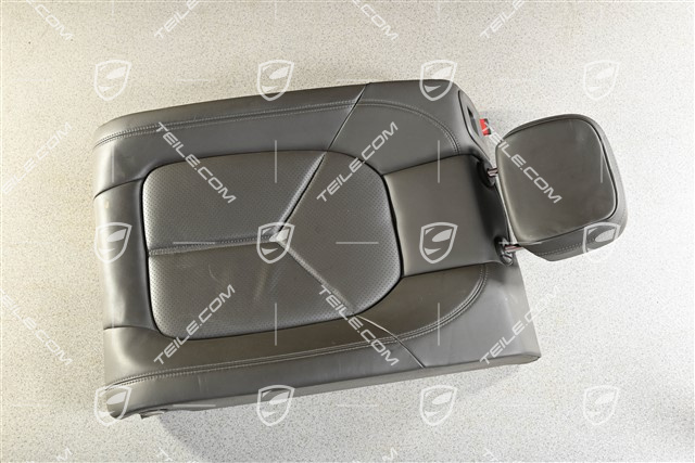 Backrest, leather, agate grey, R, KPL