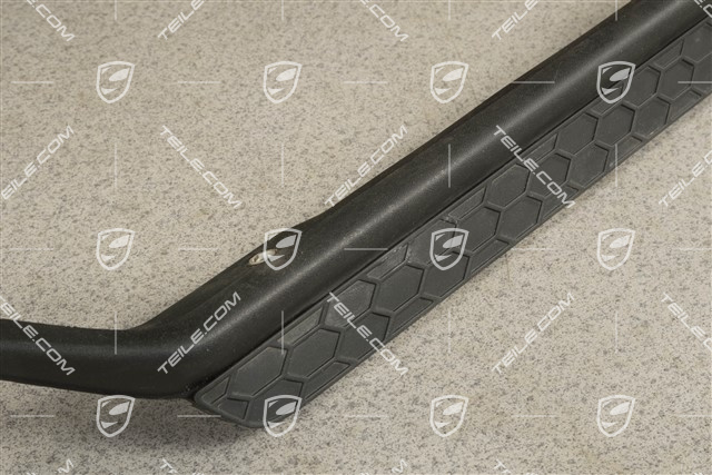 Abdeckung hinten unten schwarz-matt