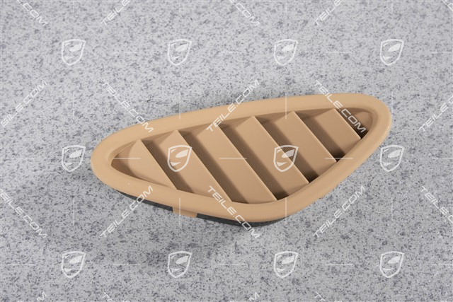Kratka nawiewu na przednią szybę, Sand beige, L