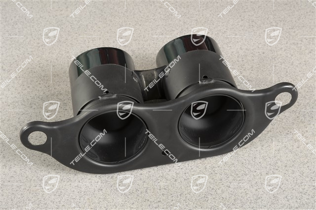 GT3 Endrohr, Schwarz