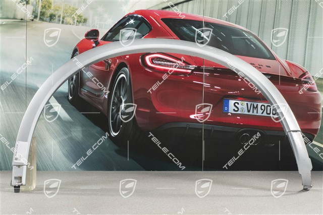 Radabdeckung, Verbreiterte Radlaufabdeckung 21", Grundiert, Hinten, L