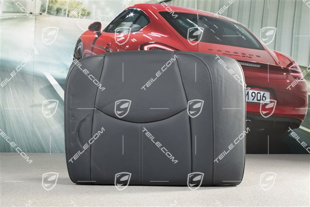 Back seat backrest, Coupe/Targa, Leather, Sea blue, R