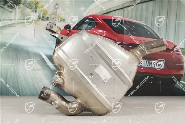 Exhaust Muffler, without tail pipe, 2.0L, L