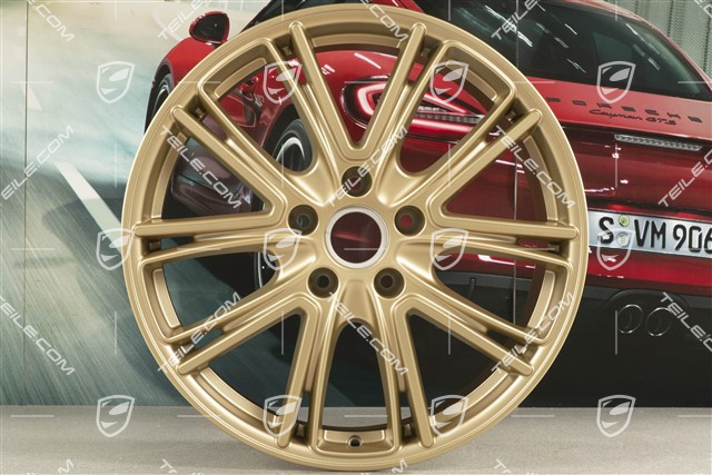 20-inch wheel rim Exclusive Design, 9,5J x 20 ET71, for winter use, Aurum satin mat