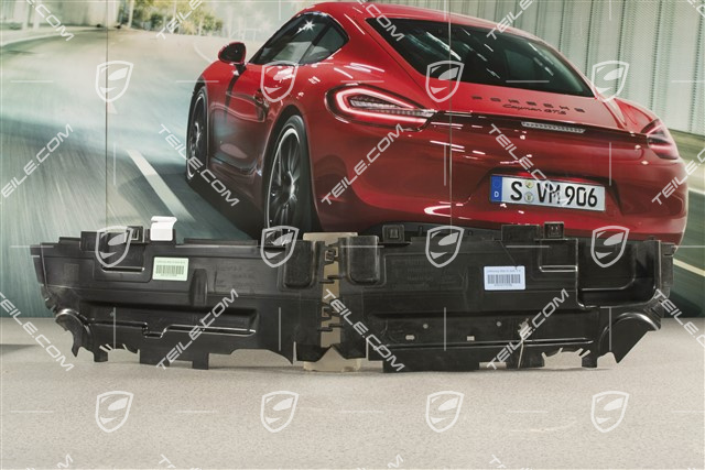 Prowadnica powietrza, tylna środkowa