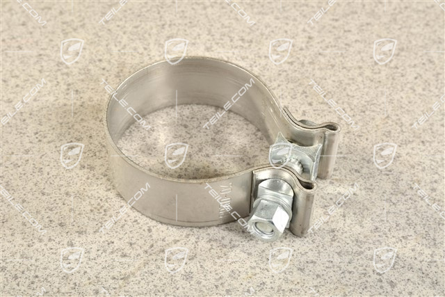 Obejma zaciskowa końcówki układu wydechowego