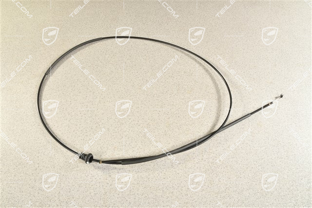 Bowden cable for bonnet lock, RHD