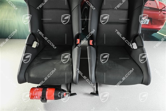 Fotele kubełkowe GT3 / GT3RS, karbonowe, czarny, Weissach RS, komplet, L+R