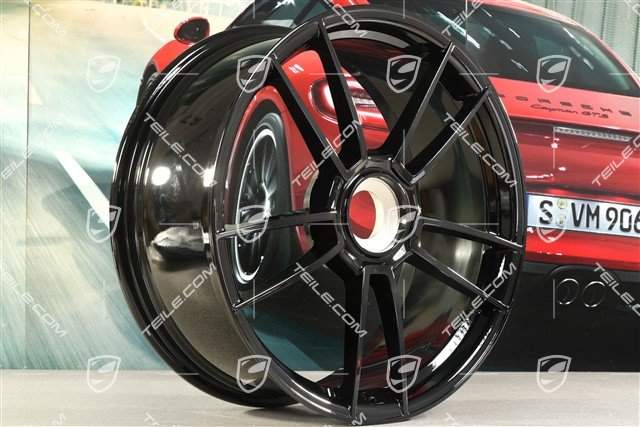 20-inch Turbo S wheel rim, 8,5J x 20 ET50, black high gloss
