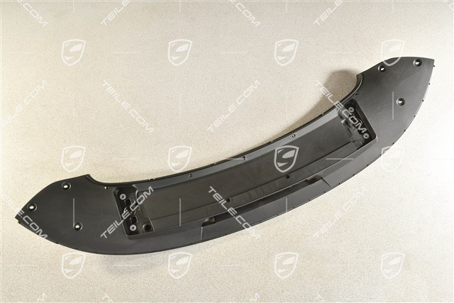 Coupe, Rear lid, spoiler, bottom half, Black matte