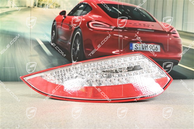 Rear light / tail light, clear glass, LED, Facelift, L