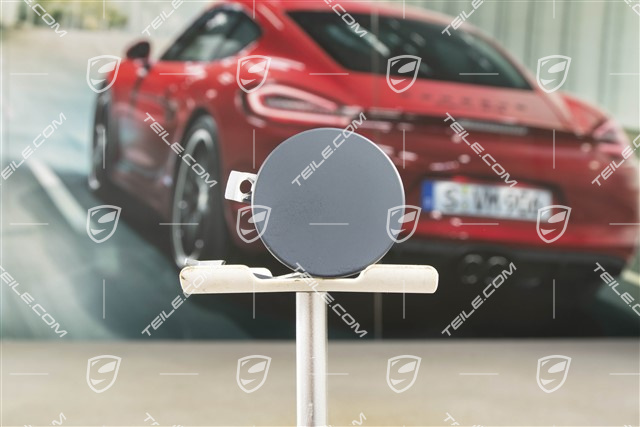 Tow hook hole plug