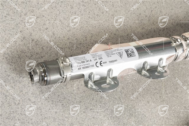 Curtain airbag unit, top (roof lining), L