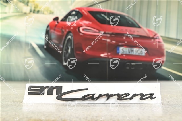 Logo/inscription "911 Carrera", Agate Grey