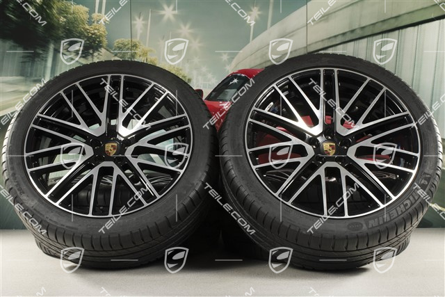 21" koła letnie, komplet, Turbo Design, felgi 9,5J x 21 ET27 + 10J x 21 ET19 + opony letnie Michelin 265/40 R21 + 295/35 R21, z czujnikami ciśnienia