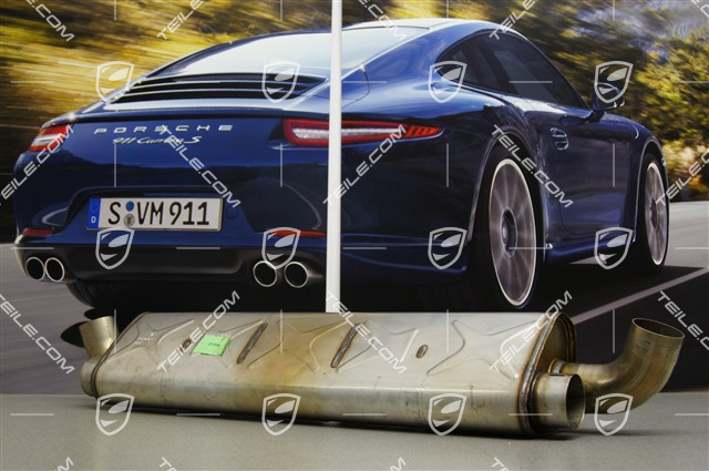 Main silencer, Turbo, Facelift 09-