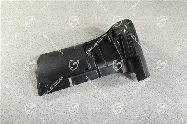 Spoiler / Verkleidung / Blende, Hinten, Schwarz, L