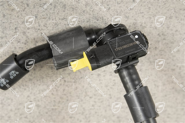 Przewód podciśnieniowy, zbiornik płynu, Diesel