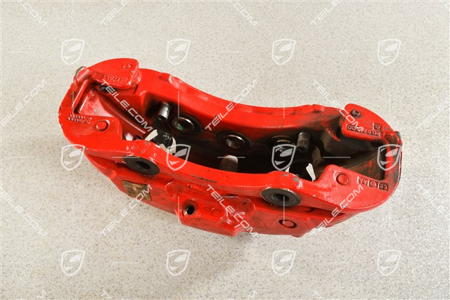 Zacisk hamulcowy, czerwony, R