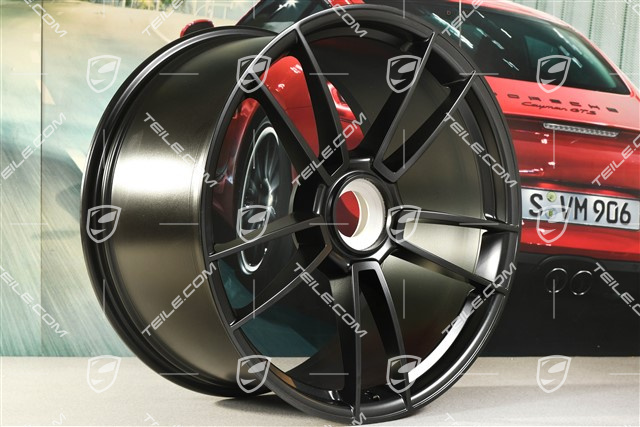 21" Felga Turbo S, 11,5J x 21 ET67, kolor: czarny satynowy mat