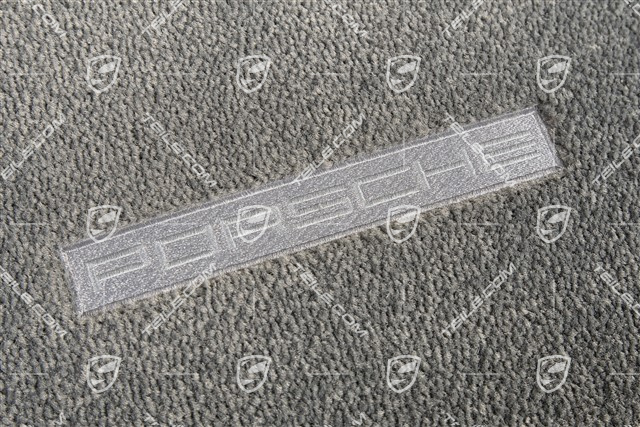 Dywaniki, komplet, Kamienno szare, wersja angielska (kierownica po prawej stronie), 4 części