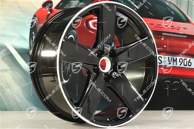 19" Felge "SportClassic", 8J x 19 ET21, schwarz hochglanz