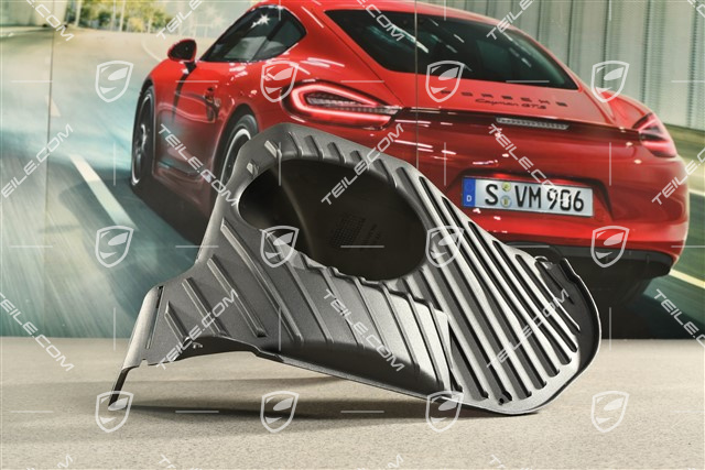 C2 / C2S, Abdeckung Verkleidung Bremskraftverstärker, Satinschwarz