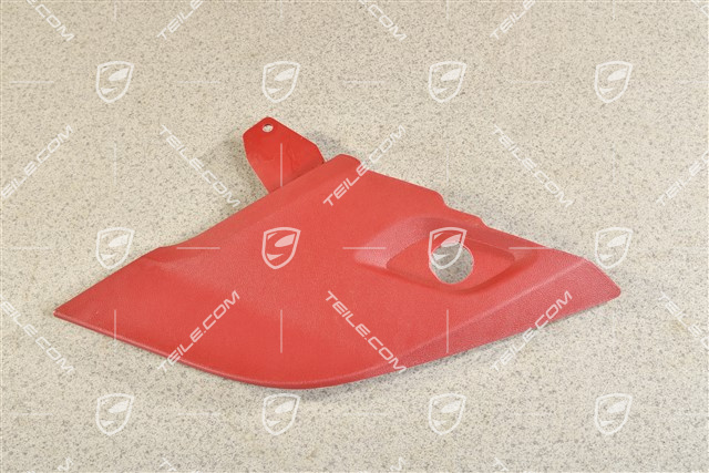 Osłona boczna tunelu środkowego, wentylacja, bordowy czerwony, R