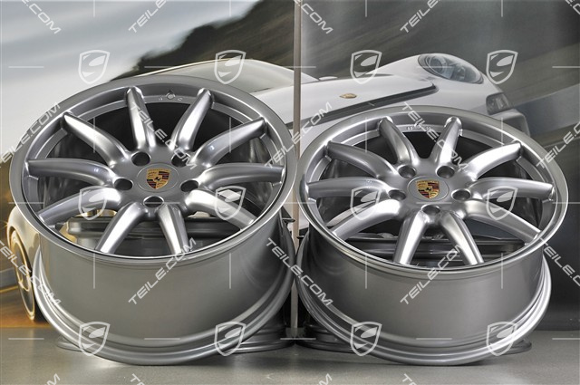 19" Komplet felg Carrera Sport, 8,5J x 19 ET55 + 10J x 19 ET42
