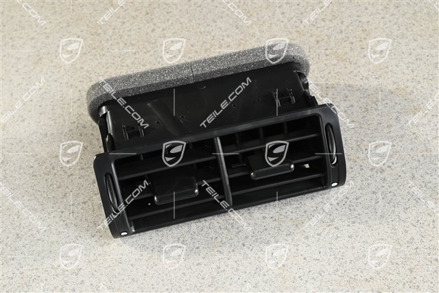 Centre air vent nozzle, RHD, Black