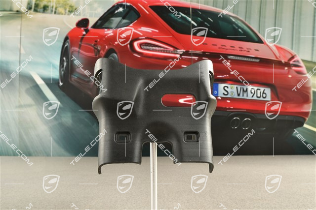 Obudowa przełączników kolumny kierowniczej, dolna, lakierowana, czarna