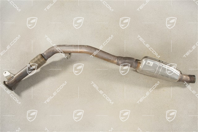 Exhaust pipe, with front silencer, 2.9L V6 BiTurbo, R