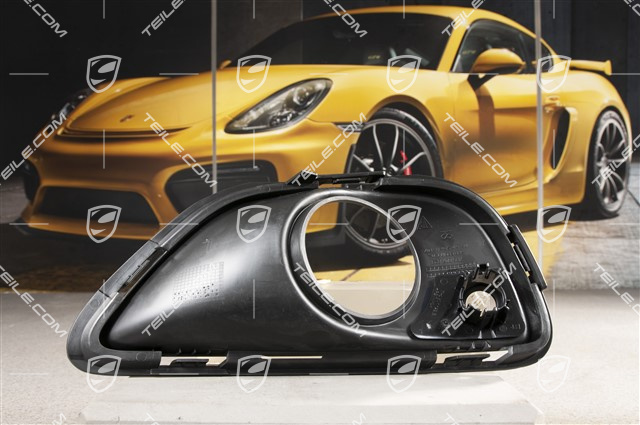 Blende / osłona halogenu, czarna, L