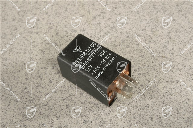 Rear window heating Relay / control unit